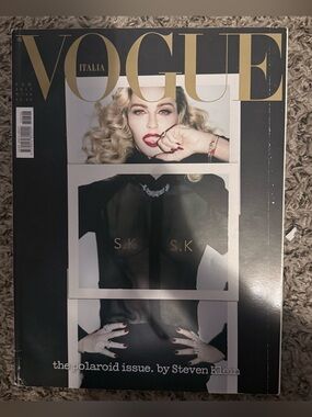 VOGUE Italia 798 February 2017 Madonna Klein Polaroid issue